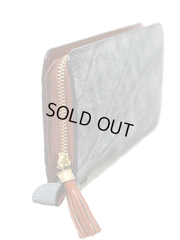 画像2: 【 KC'S（ケーシーズ） 】 ラウンドジップウォレット [ ELEPHANT（ゾウ革） ] 再入荷！