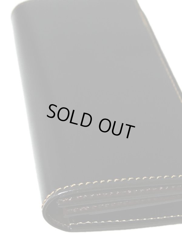 画像2: 【 KC'S（ケーシーズ） 】 スタンダードロングウォレット [ コードバン（馬革） ] [ BLACK ]