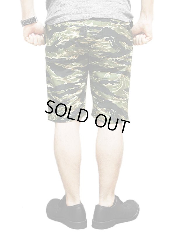 画像2: 【 Pherrow's（フェローズ） 】 タイガーストライプカモチノショーツ 再入荷！