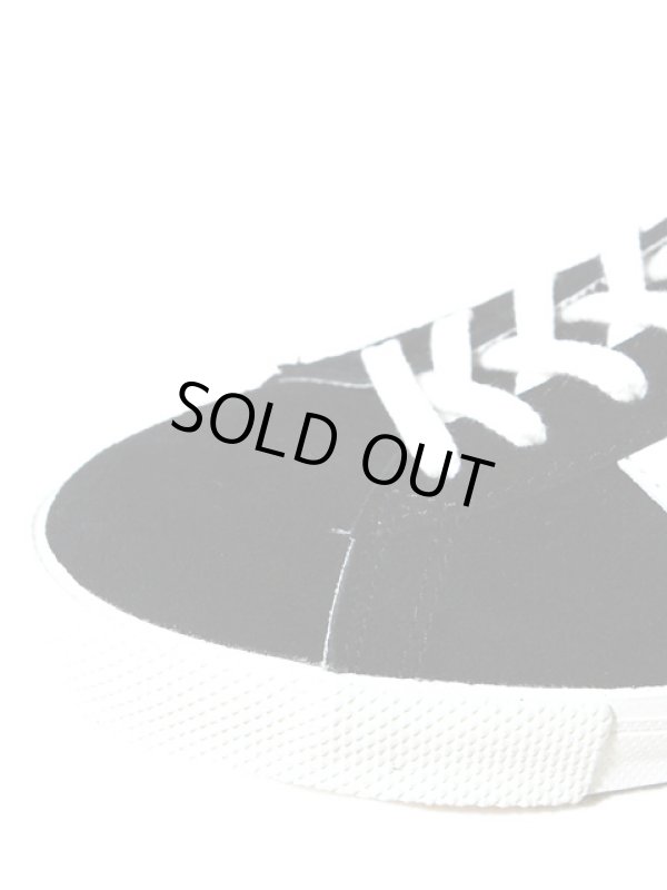 画像3: 【 SAMURAI JEANS（サムライジーンズ） 】 アイアンクロススニーカー [ スエード仕様 ] [ ブラック×ホワイト ]