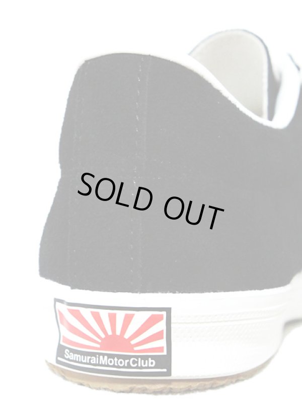 画像4: 【 SAMURAI JEANS（サムライジーンズ） 】 アイアンクロススニーカー [ スエード仕様 ] [ ブラック×ホワイト ]