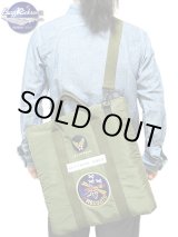 画像: 【 BUZZ RICKSON'S（バズリクソンズ） 】 スコードロンパッチ付きヘルメットバッグ [ SQUADRON PATCH HELMET BAG ]