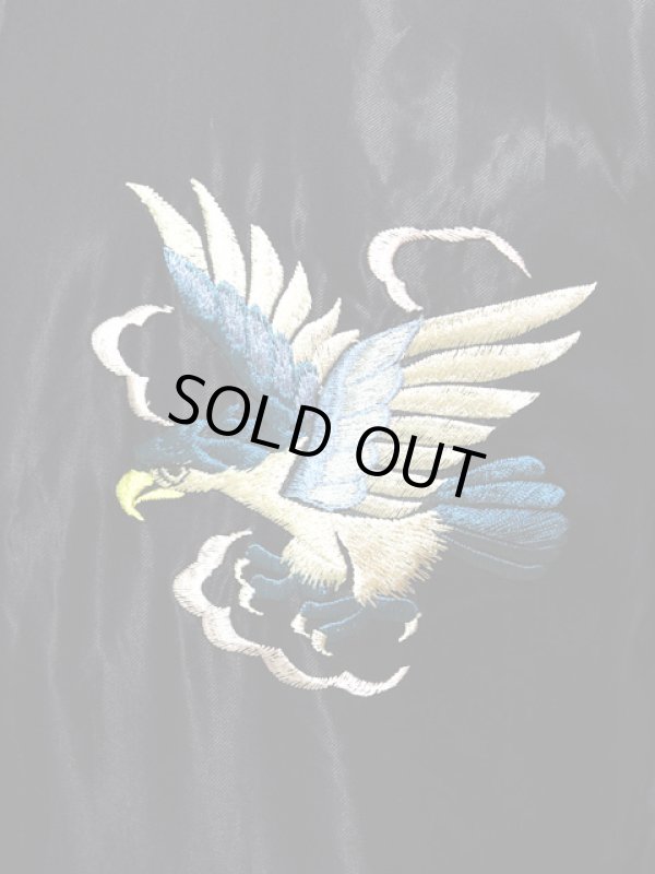 画像12: 【 TAILOR TOYO(テーラー東洋） 】 リバーシブルアセテートスカジャン ACETATE SOUVENIR JACKET [ RED EAGLE×LANDSCAPE ]