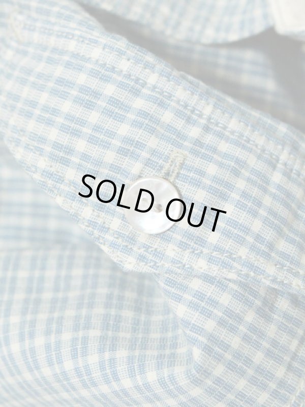 画像10: 【 ORGUEIL（オルゲイユ） 】 ブルーチェッククラシックワークシャツ [ CLASSIC WORK SHIRTS ] [ 36（S）サイズのみ ]