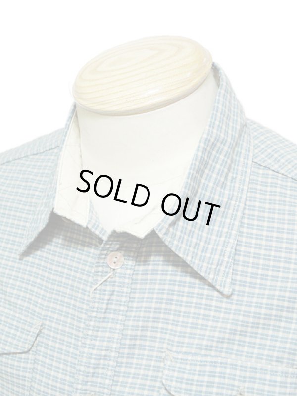 画像3: 【 ORGUEIL（オルゲイユ） 】 ブルーチェッククラシックワークシャツ [ CLASSIC WORK SHIRTS ] [ 36（S）サイズのみ ]