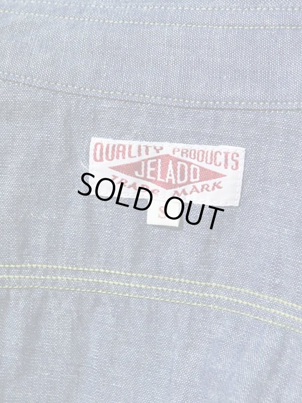 画像9: 【 JELADO（ジェラード） 】 インディゴシャンブレーレイルローダーワークシャツ [ Railroader Shirts ]