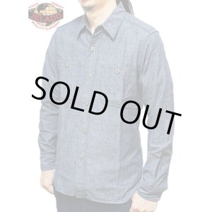 画像: 【 JELADO（ジェラード） 】 インディゴシャンブレーレイルローダーワークシャツ [ Railroader Shirts ]