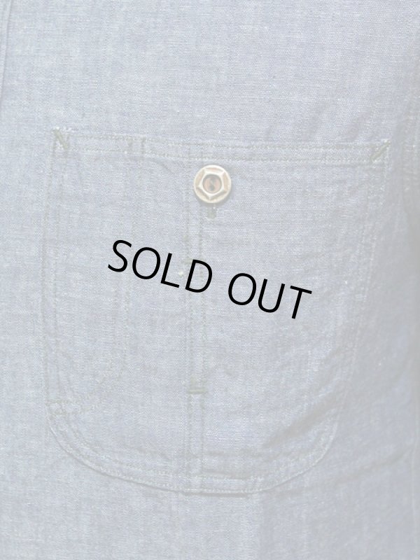 画像6: 【 JELADO（ジェラード） 】 インディゴシャンブレーレイルローダーワークシャツ [ Railroader Shirts ]