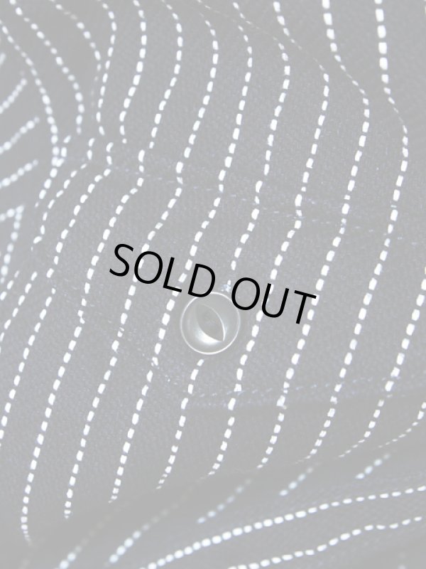 画像7: 【 UES（ウエス） 】 先染めインディゴストライプヘビーネルシャツ