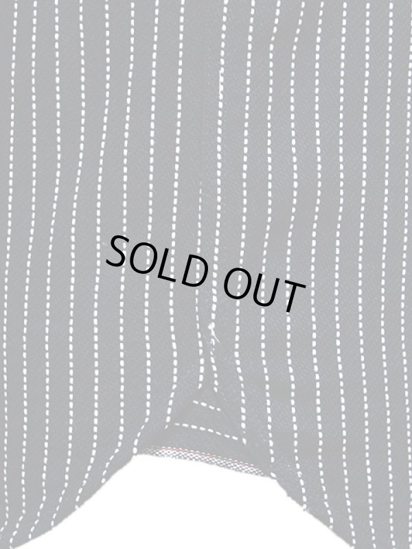 画像6: 【 UES（ウエス） 】 先染めインディゴストライプヘビーネルシャツ