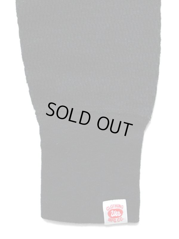 画像5: 【 UES（ウエス） 】 長袖サーマルヘンリーネックTシャツ [ ブラック ] 再入荷！