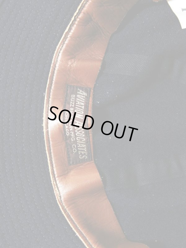 画像6: 【 BUZZ RICKSON'S（バズリクソンズ） 】 ネイビーウールアーミーハット [ AVIATION ASSOCIATES ]