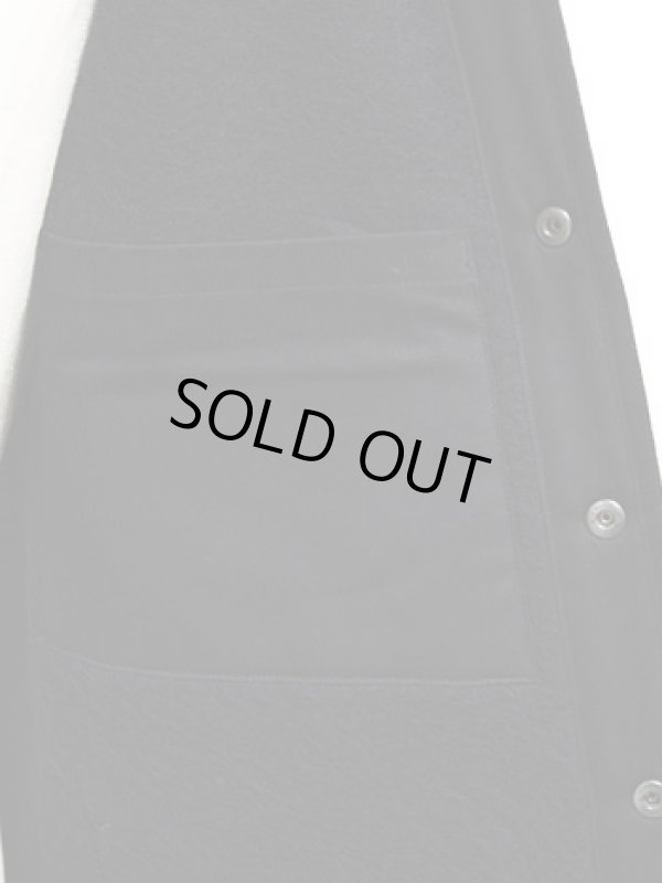 画像10: 【 SUGAR CANE（シュガーケン） 】 ビーチクロスレザースリーブジャケット [ BEACH CLOTH LEATHER SLEEVE JACKET ] [ NAVY ]