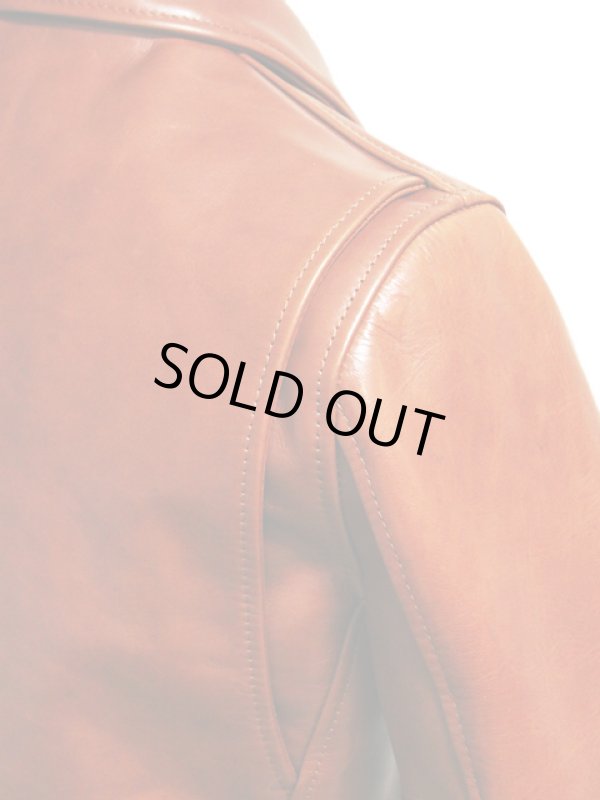 画像7: 【 Y'2 LEATHER（ワイツーレザー） 】 HVホースハイドシングルライダースジャケット [ 馬革 ] 再入荷！