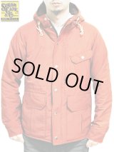 画像: 【 SUGAR CANE（シュガーケン） 】 コットンナイロンパディングマウンテンパーカ [ COTTON/NYLON PADDING MOUNTAIN PARKA ] [ TX.ORANGE ] 再入荷！