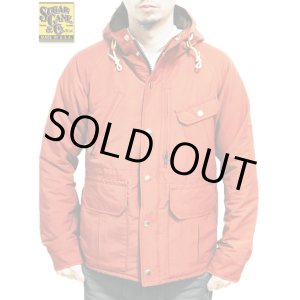 画像: 【 SUGAR CANE（シュガーケン） 】 コットンナイロンパディングマウンテンパーカ [ COTTON/NYLON PADDING MOUNTAIN PARKA ] [ TX.ORANGE ] 再入荷！