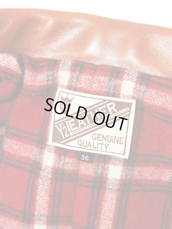 画像13: 【 Y'2 LEATHER（ワイツーレザー） 】 HVホースハイドシングルライダースジャケット [ 馬革 ] 再入荷！