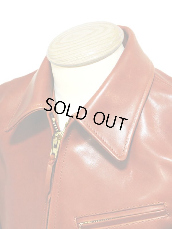 画像3: 【 Y'2 LEATHER（ワイツーレザー） 】 HVホースハイドシングルライダースジャケット [ 馬革 ] 再入荷！