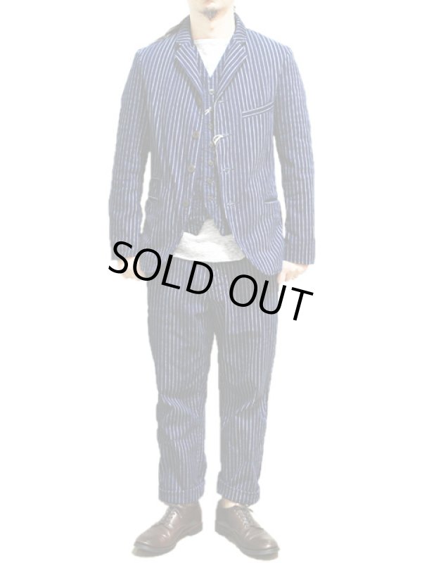 画像11: 【 SUGAR CANE（シュガーケン） 】 コーデュロイウォバッシュストライプワークジャケット [ CORDUROY WABASH 4-BUTTON JACKET ]