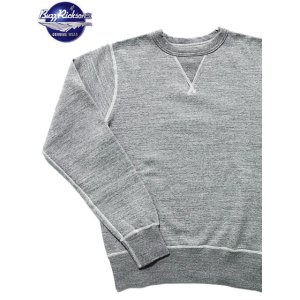 画像: 【 BUZZ RICKSON'S（バズリクソンズ） 】 セットインクルースウェット SET-IN CREW SWEAT [ SOLID MODEL ] [ H.GRAY ]