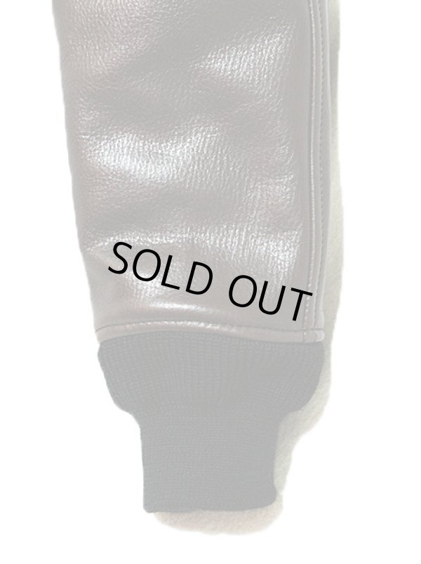 画像4: 【 Y'2 LEATHER（ワイツーレザー） 】 ステアスエード×ステアオイルレザーリブジャケット [ 牛革 ] 初入荷！