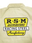 画像8: 【 Pherrow's（フェローズ） 】　コーチジャケット　[ R.S.M Racing Steel ]