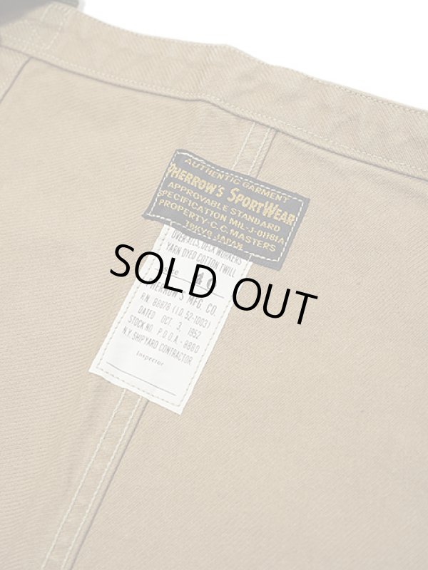 画像10: 【 Pherrow's（フェローズ） 】　U.S.N デッキオーバーオール　[ U.S.N Deck Overall ]