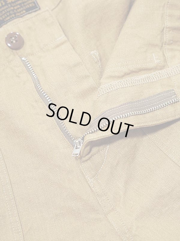 画像5: 【 Pherrow's（フェローズ） 】　リネンデニムメディカルショーツ　[ MUSTARD ]