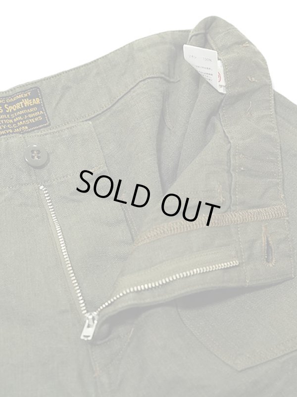 画像6: 【 Pherrow's（フェローズ） 】　リネンデニムメディカルショーツ　[ OLIVE ]