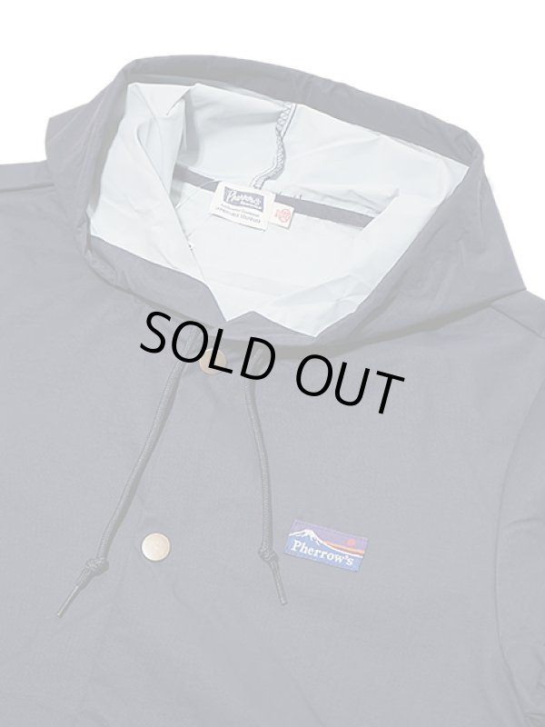 画像3: 【 Pherrow's（フェローズ） 】　フード付きコーチジャケット　[ COACH JACKET with HOOD ]