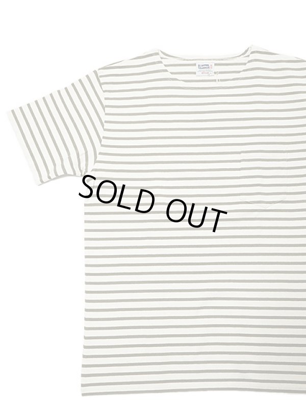 画像2: 【 メール便可 】 【 Pherrow's（フェローズ） 】　天竺コットンボーダー半袖バスクシャツ　[ PAUL ] 