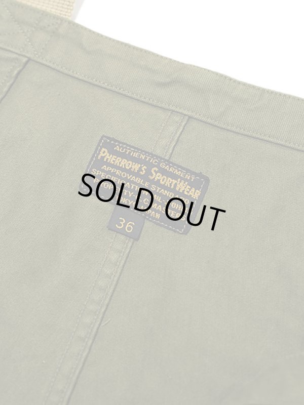 画像12: 【 Pherrow's（フェローズ） 】　U.S.N デッキオーバーオール　[ U.S.N Deck Overall ]