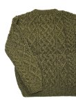 画像4: 【 Pherrow's（フェローズ） 】　ローゲージケーブルニットセーター　[ Hand Knitting Sweater Cable Pattern ]
