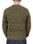 画像2: 【 Pherrow's（フェローズ） 】　ローゲージケーブルニットセーター　[ Hand Knitting Sweater Cable Pattern ]