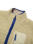 画像3: 【 Pherrow's（フェローズ） 】　ロングパイルフリースジャケット　[ LONG PILE FLEECE JACKET ] [ NATURAL ]