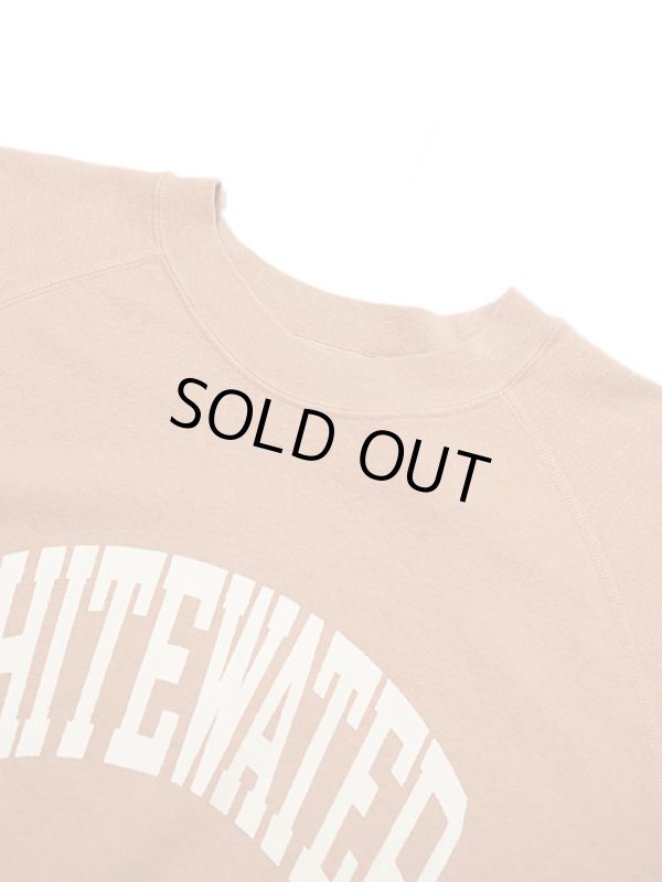 画像3: 【 メール便可 】 【 DUBBLEWORKS（ダブルワークス） 】 カットオフスリーブスウェット [ Cut Off Sleeve Sweat ] [ WHITEWATER ] [ PINK ]