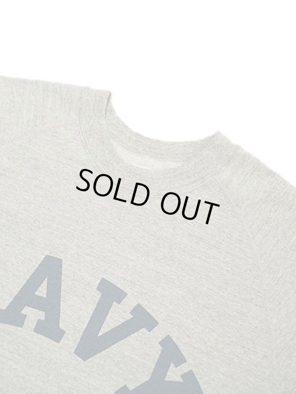 画像3: 【 メール便可 】 【 DUBBLEWORKS（ダブルワークス） 】 カットオフスリーブスウェット [ Cut Off Sleeve Sweat ] [ NAVY AA ] [ GRAY ]