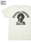 画像1: 【 メール便可 】 【 FREE RAGE x Lua 】　別注プリントTシャツ 　[ Hendrix x Era ] [ WHITE ]