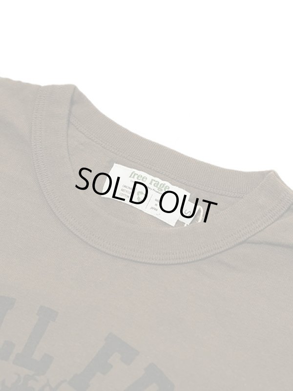 画像8: 【 メール便可 】 【 FREE RAGE x Lua 】　別注プリントTシャツ 　[ Hendrix x Era ] [ BROWN ]