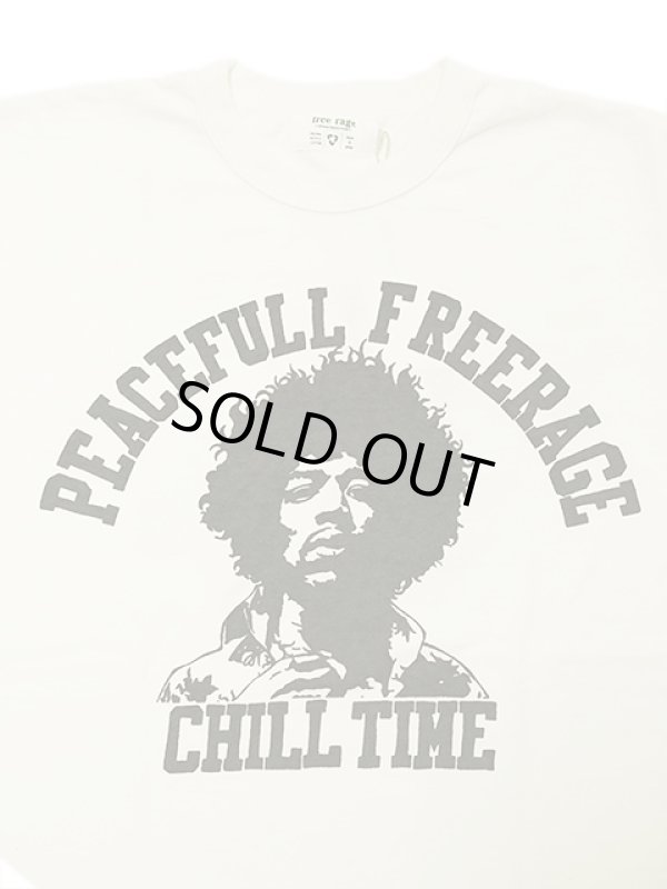 画像4: 【 メール便可 】 【 FREE RAGE x Lua 】　別注プリントTシャツ 　[ Hendrix x Era ] [ WHITE ]