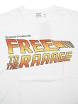 画像4: 【 FREE RAGE 】　プリントTシャツ 　[  Free To The Raaage ] [ WHITE ] 【 メール便可 】