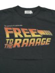 画像4: 【 FREE RAGE 】　プリントTシャツ 　[  Free To The Raaage ] [ SUMI ] 【 メール便可 】