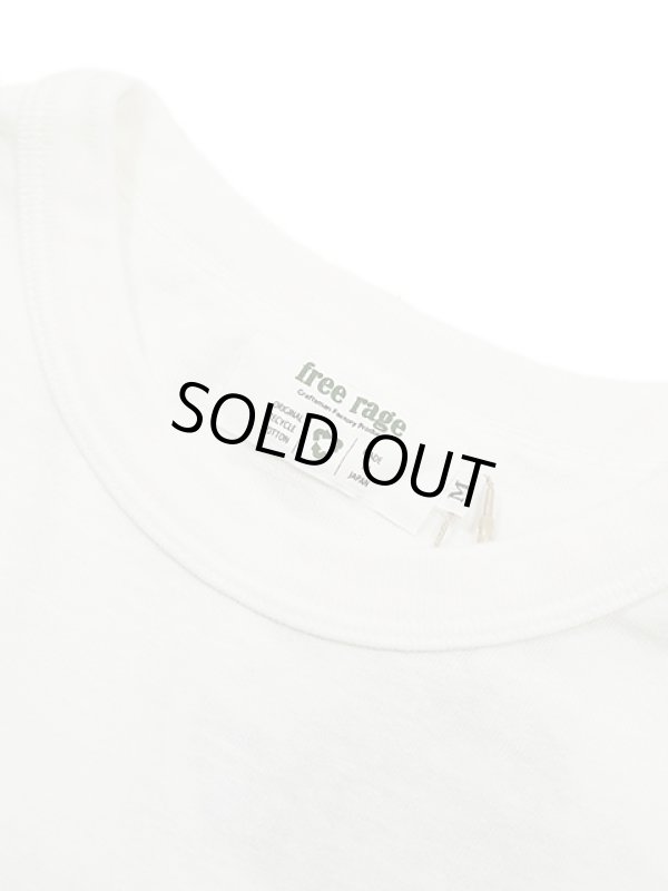 画像7: 【 FREE RAGE 】　プリント長袖Tシャツ 　[ Bulldog ] [ WHITE ] 【 メール便可 】