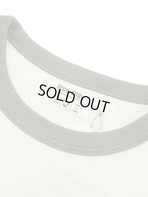 画像6: 【 FREE RAGE 】　リンガープリントTシャツ [ Hello?! ] [ WHITE x GREEN ] 【 メール便可 】