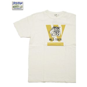 画像: 【 FREE RAGE 】　プリントTシャツ [ WILD TIGER ] [ WHITE ] 【 メール便可 】