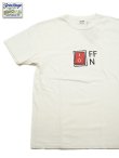 画像1: 【 FREE RAGE 】　プリントTシャツ [ ON or OFF ] [ WHITE ] 【 メール便可 】