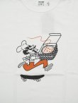 画像4: 【 FREE RAGE 】　プリントTシャツ [ Delivery Pizza ] [ WHITE ] 【 メール便可 】