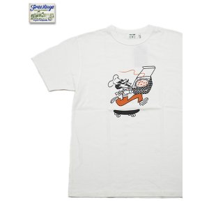 画像: 【 FREE RAGE 】　プリントTシャツ [ Delivery Pizza ] [ WHITE ] 【 メール便可 】