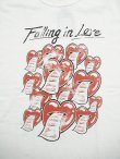 画像3: 【 FREE RAGE 】　プリント長袖Tシャツ　[ FALLING IN LOVE ] [ WHITE ] 【 メール便可 】