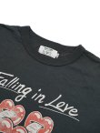 画像2: 【 FREE RAGE 】　プリント長袖Tシャツ　[ FALLING IN LOVE ] [ SUMI ] 【 メール便可 】